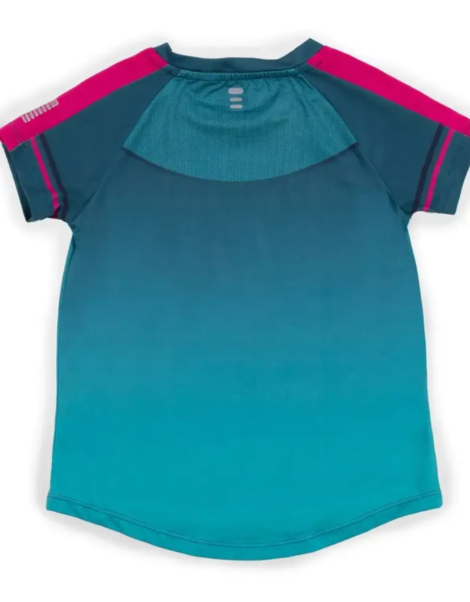 Noruk Be Positive Teal Raglan Athletic T-Shirt