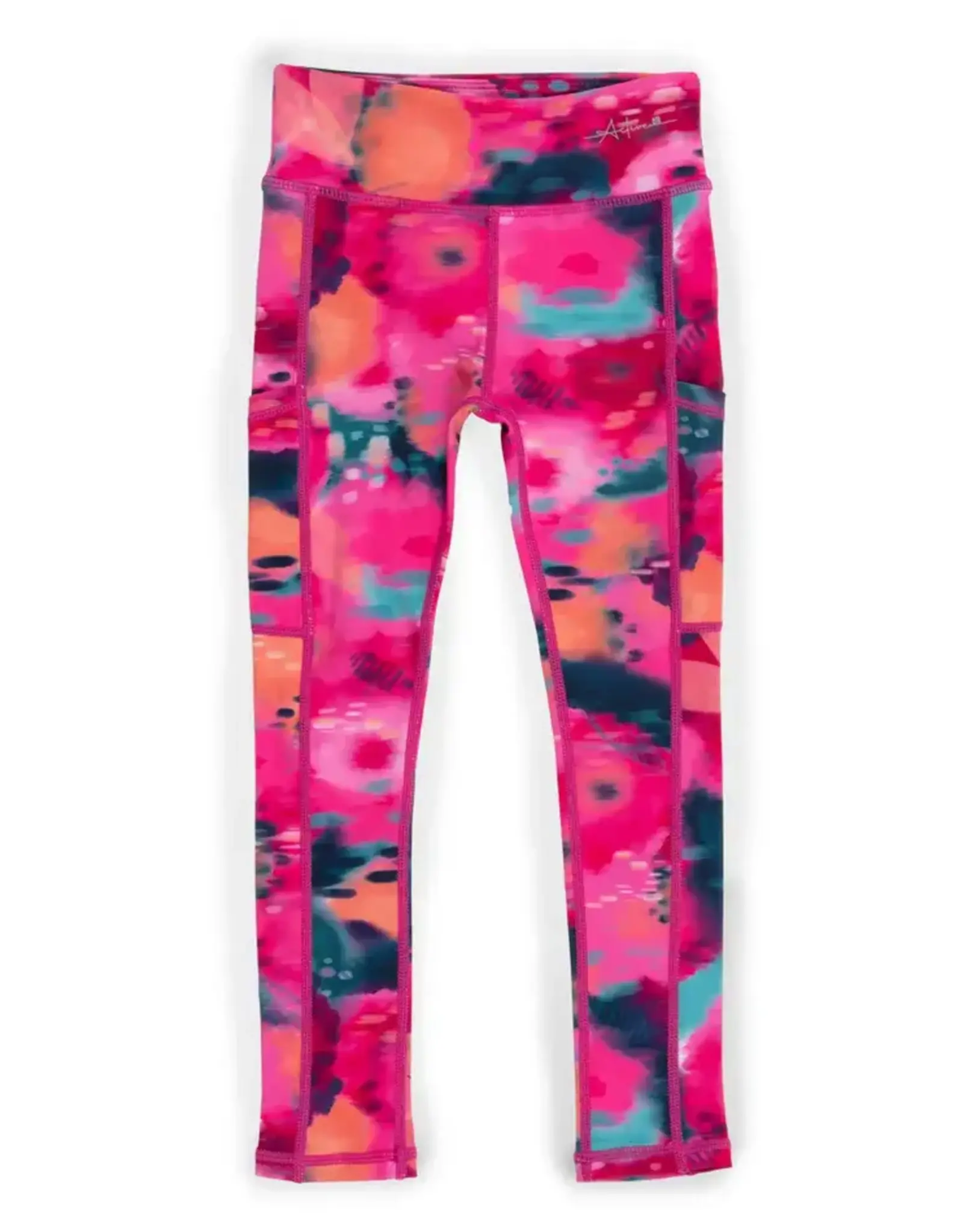 Noruk Be Positive All Over Print Leggings