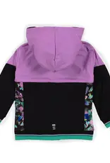 Noruk Bloom Lilac Zip Up Hoodie