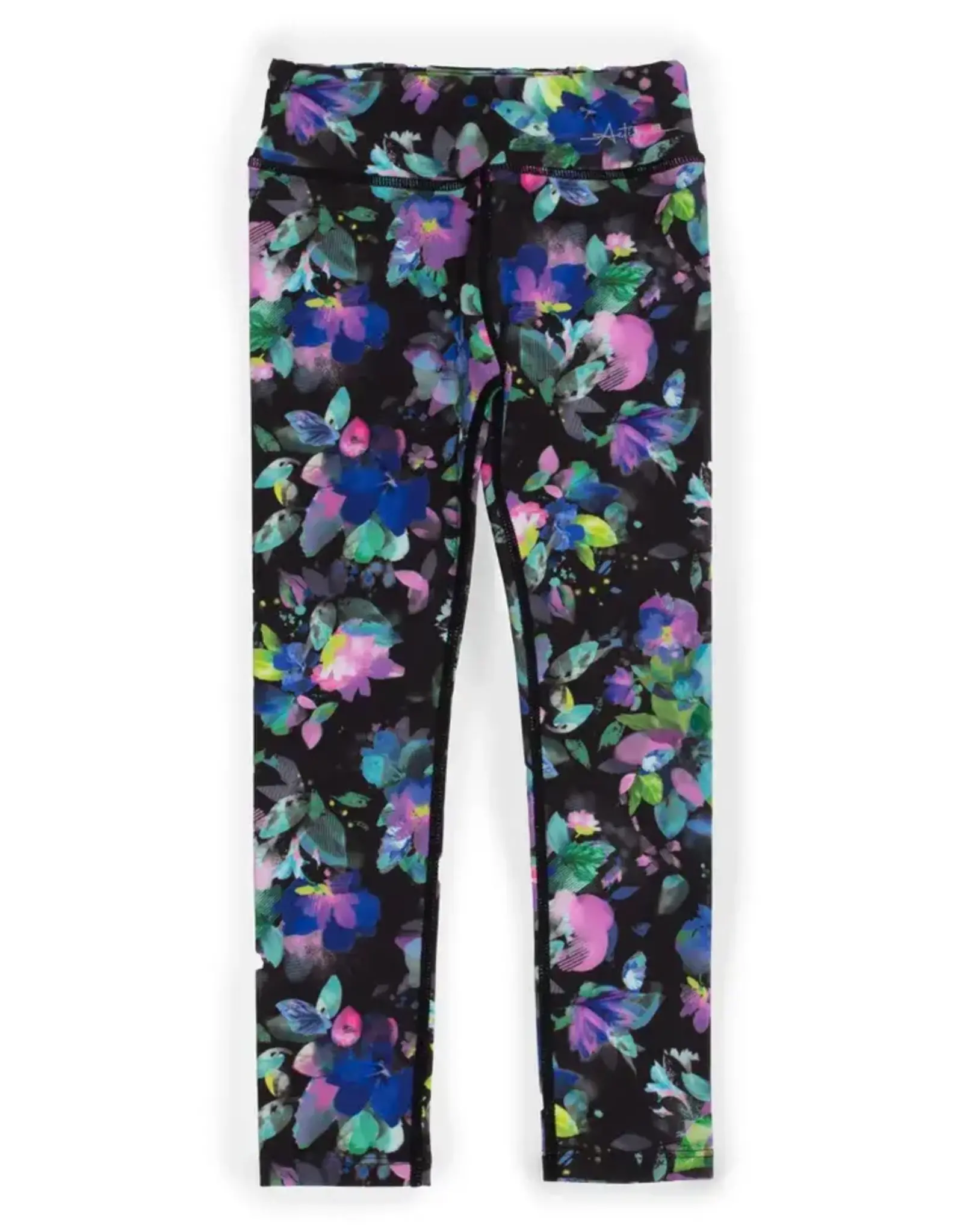 Noruk Bloom All Over Print Athletic Leggings