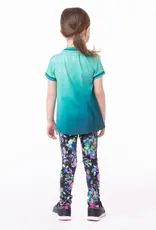 Noruk Bloom All Over Print Athletic Leggings