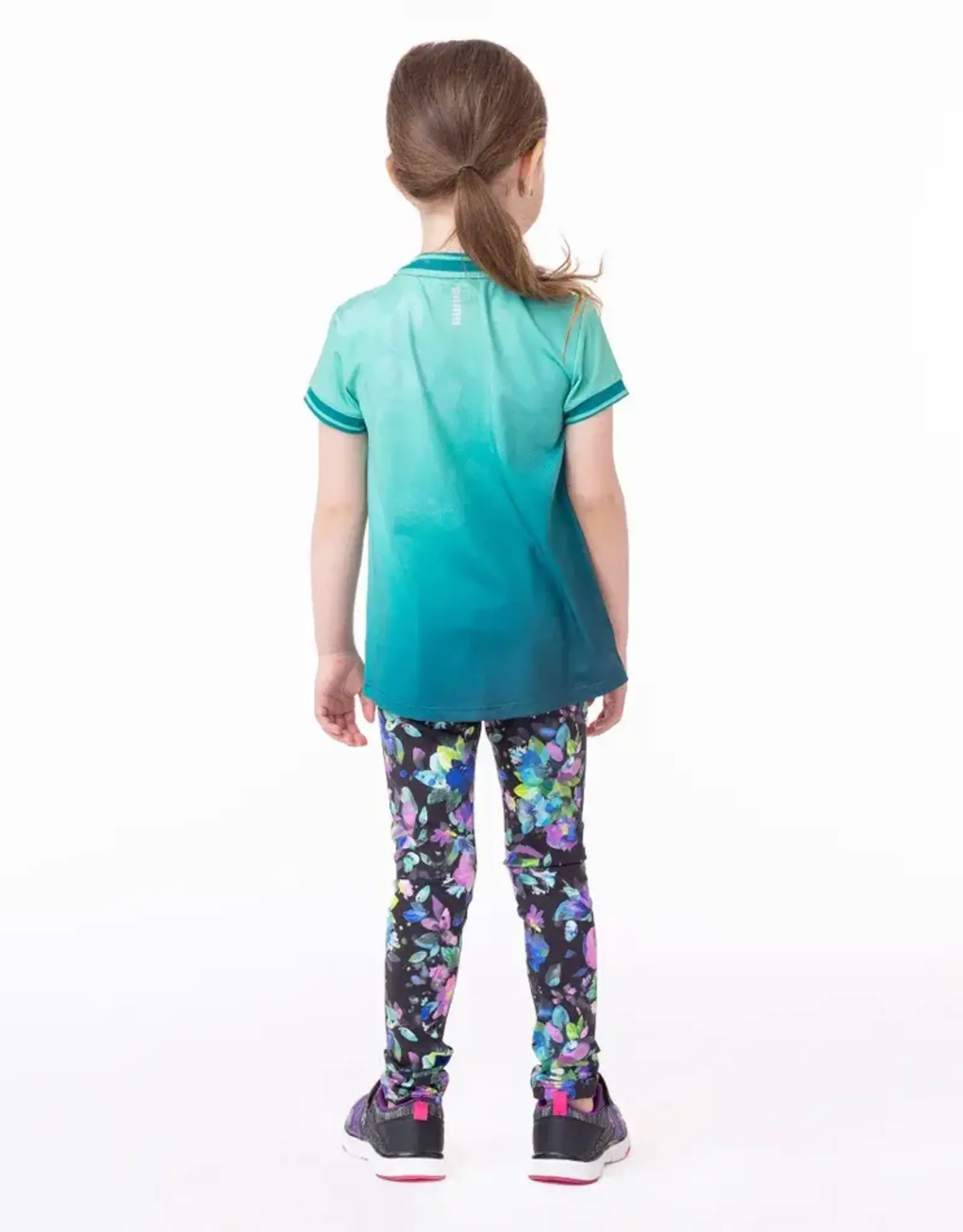 Noruk Bloom All Over Print Athletic Leggings