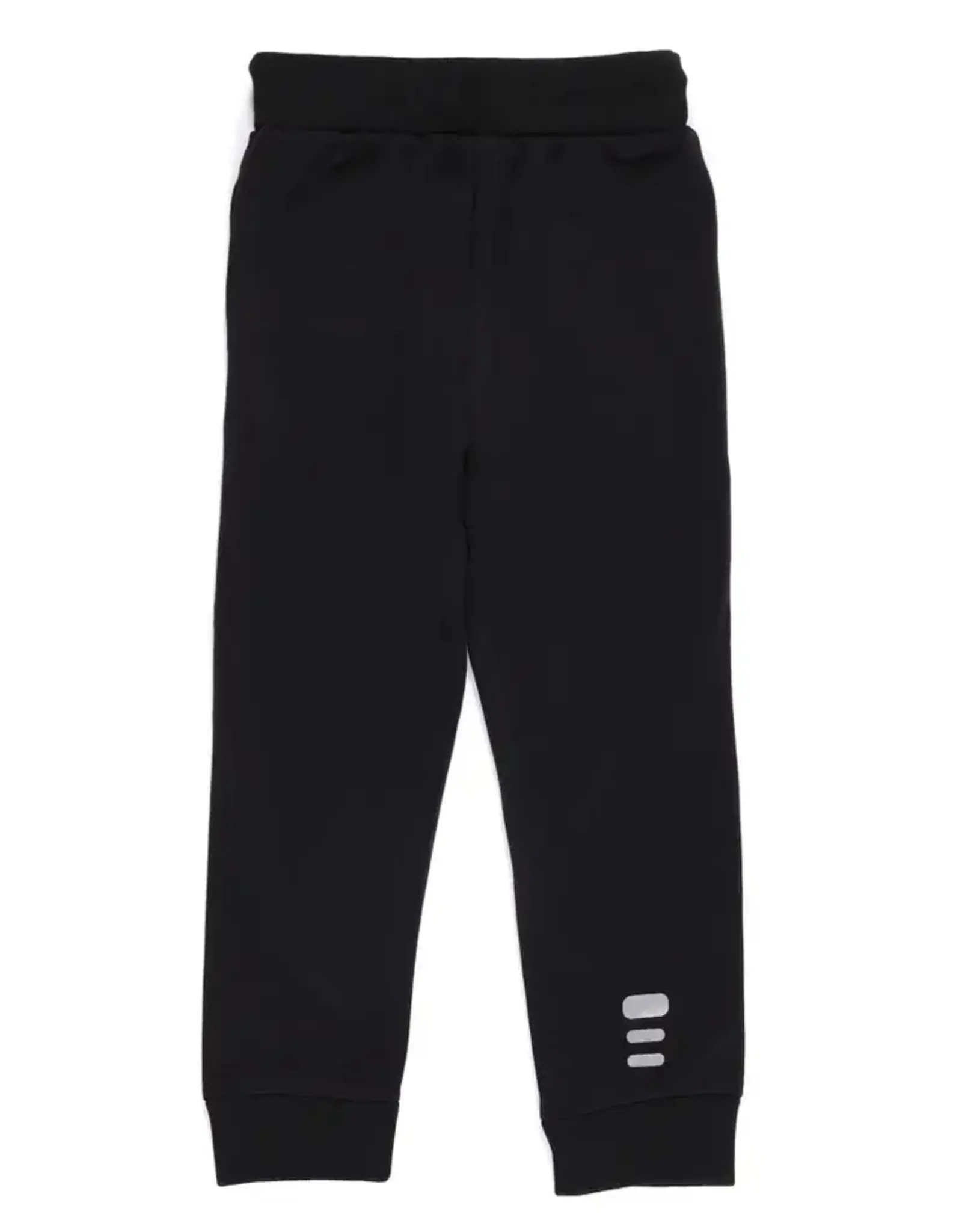 Noruk Let’s Move Solid Black Joggers