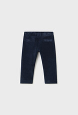 Mayoral Basic cord knit trousers in Night Blue