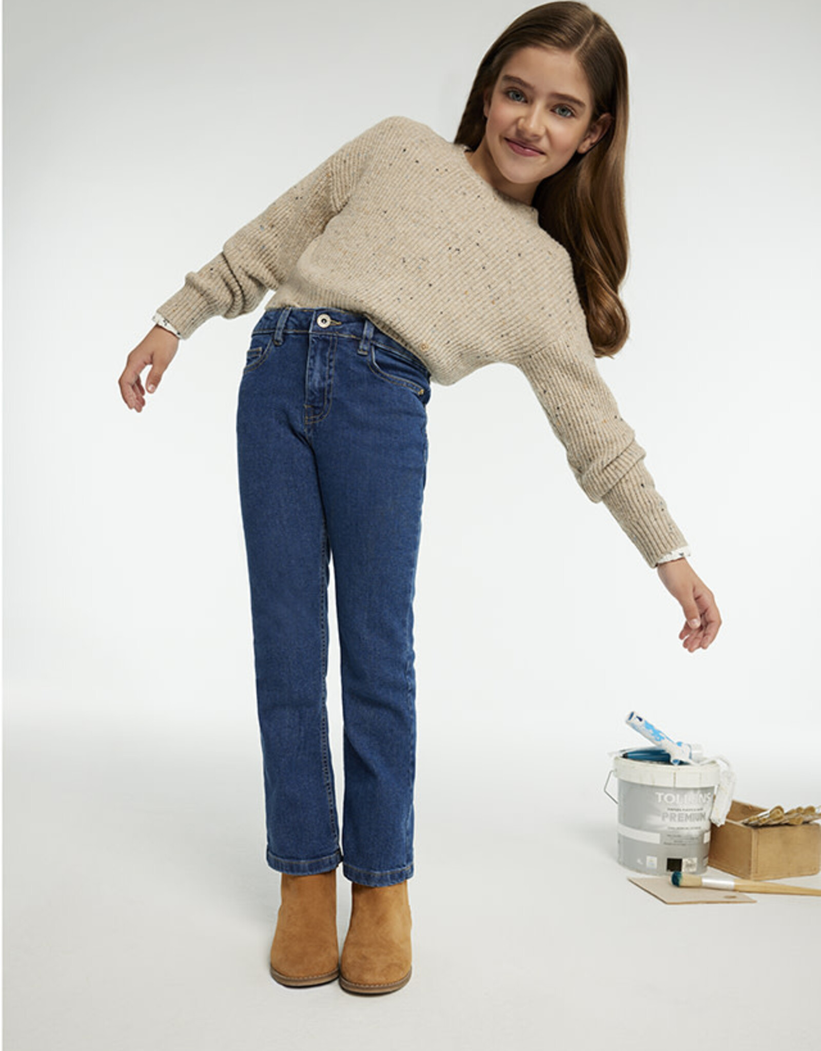 Mayoral Girls Medium Jean Trousers