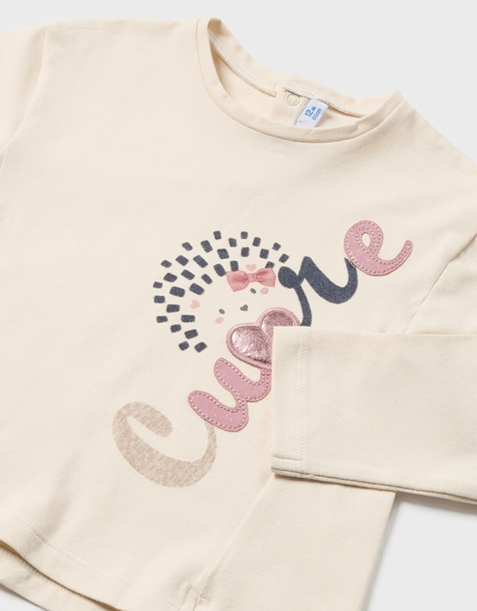 Mayoral Cuore (Heart) Long Sleeve T-Shirt