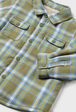 Mayoral Warm Forest Flannel Button Shirt