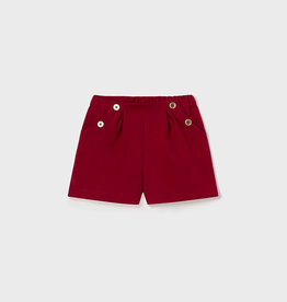 Mayoral Cherry Twill Fancy Shorts