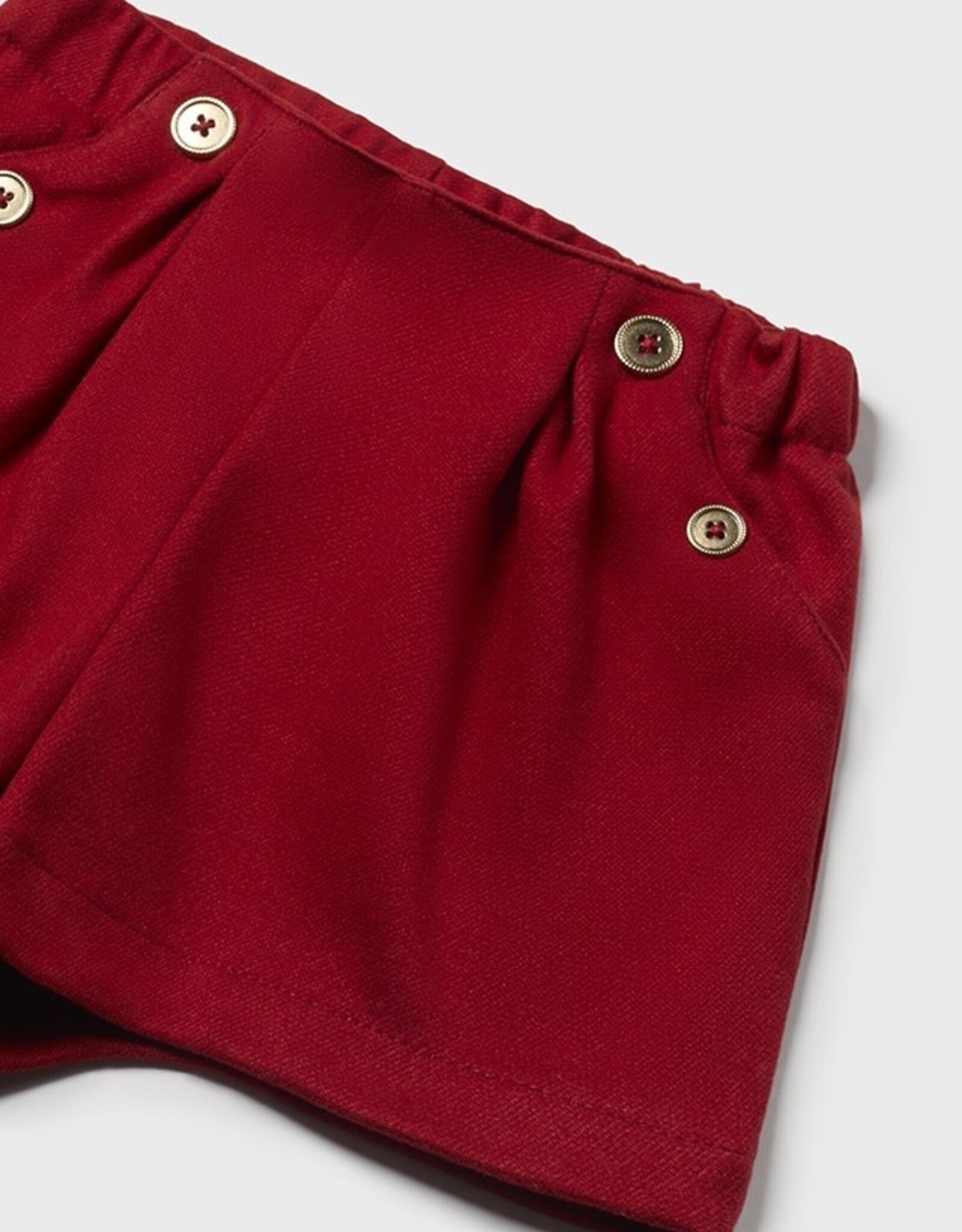 Mayoral Cherry Twill Fancy Shorts
