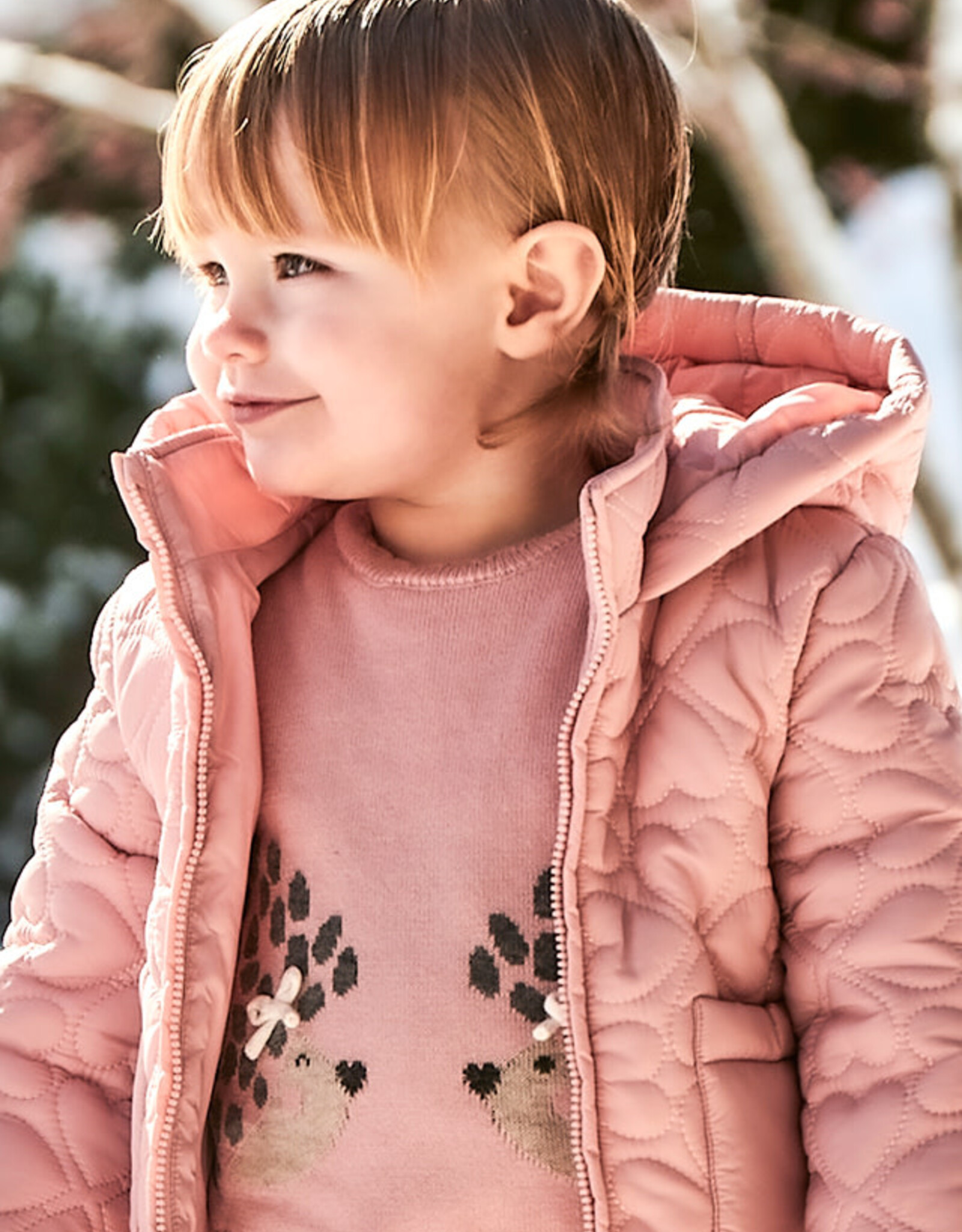 Mayoral Blush Hedgehog Jumper