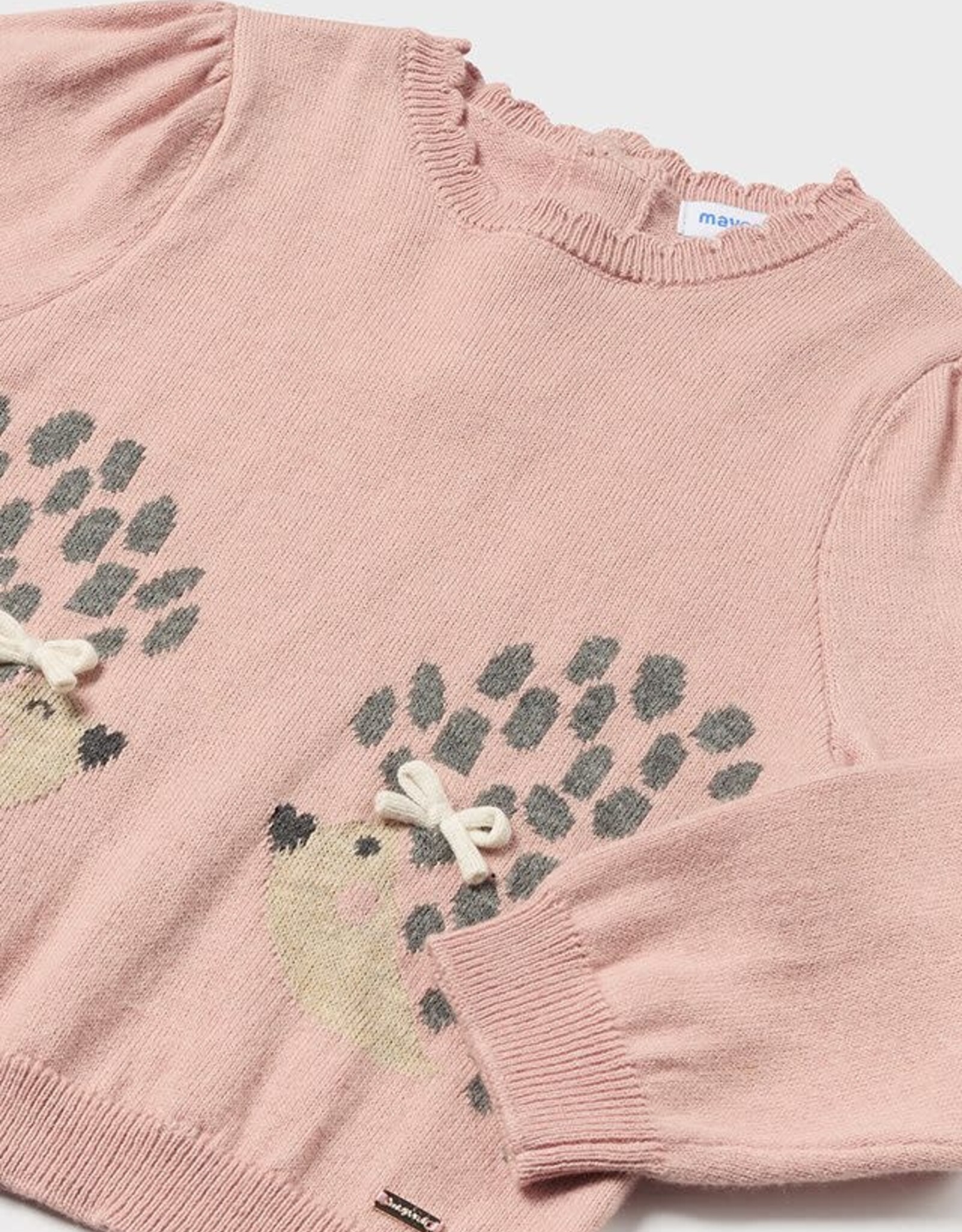 Mayoral Blush Hedgehog Jumper
