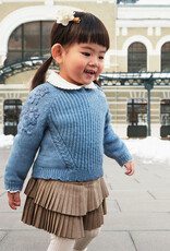 Mayoral Blue Fancy Jumper for Girls