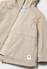 Mayoral Polka Dot Tan Raincoat