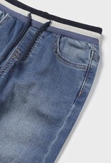 Mayoral Medium Wash Toddler Boy Denim Joggers
