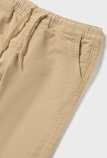Mayoral Micro-cord Lined Trousers in Almond