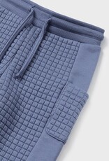 Mayoral Steel Blue Knit Pants