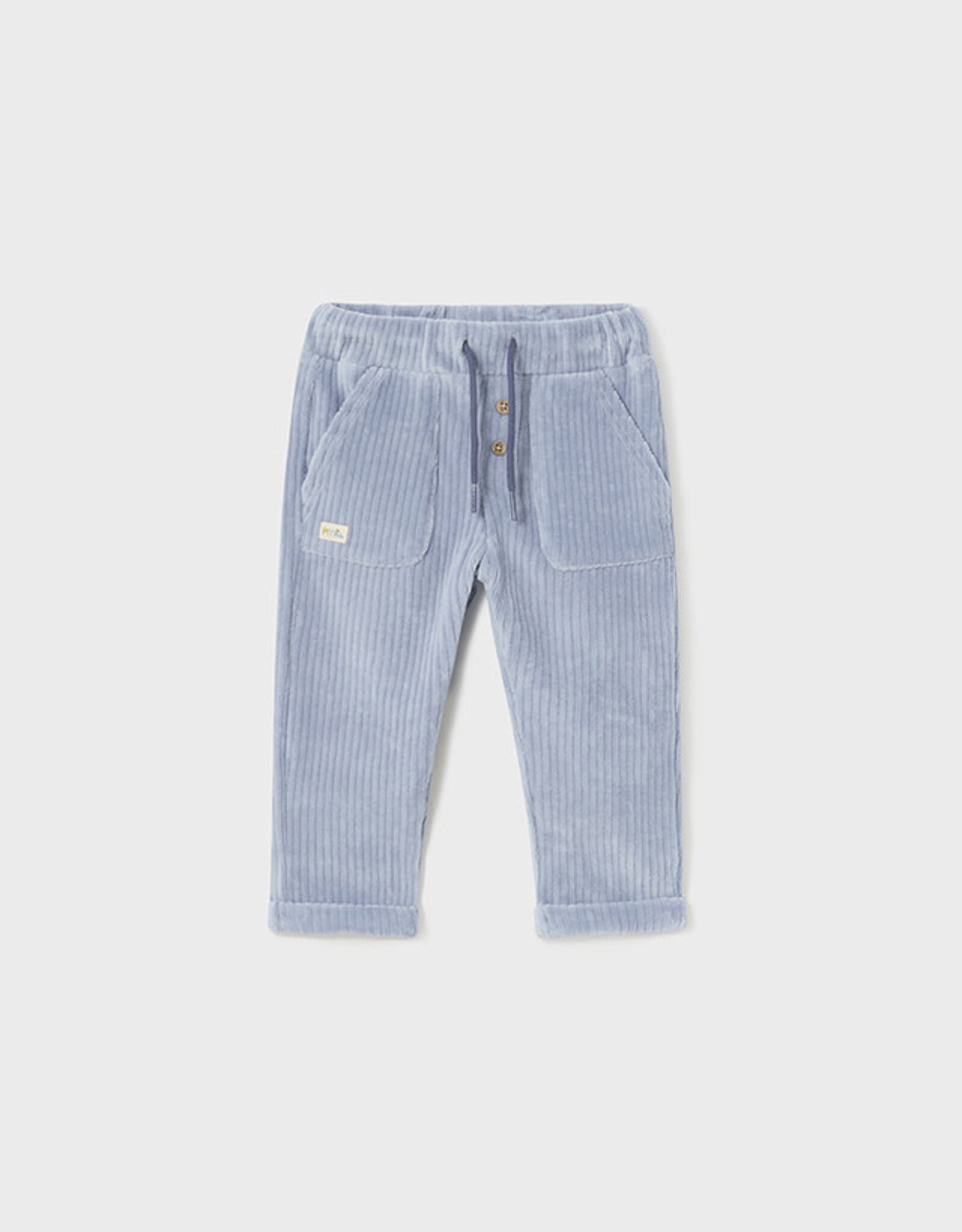 Mayoral Glacial Blue Knit Pants