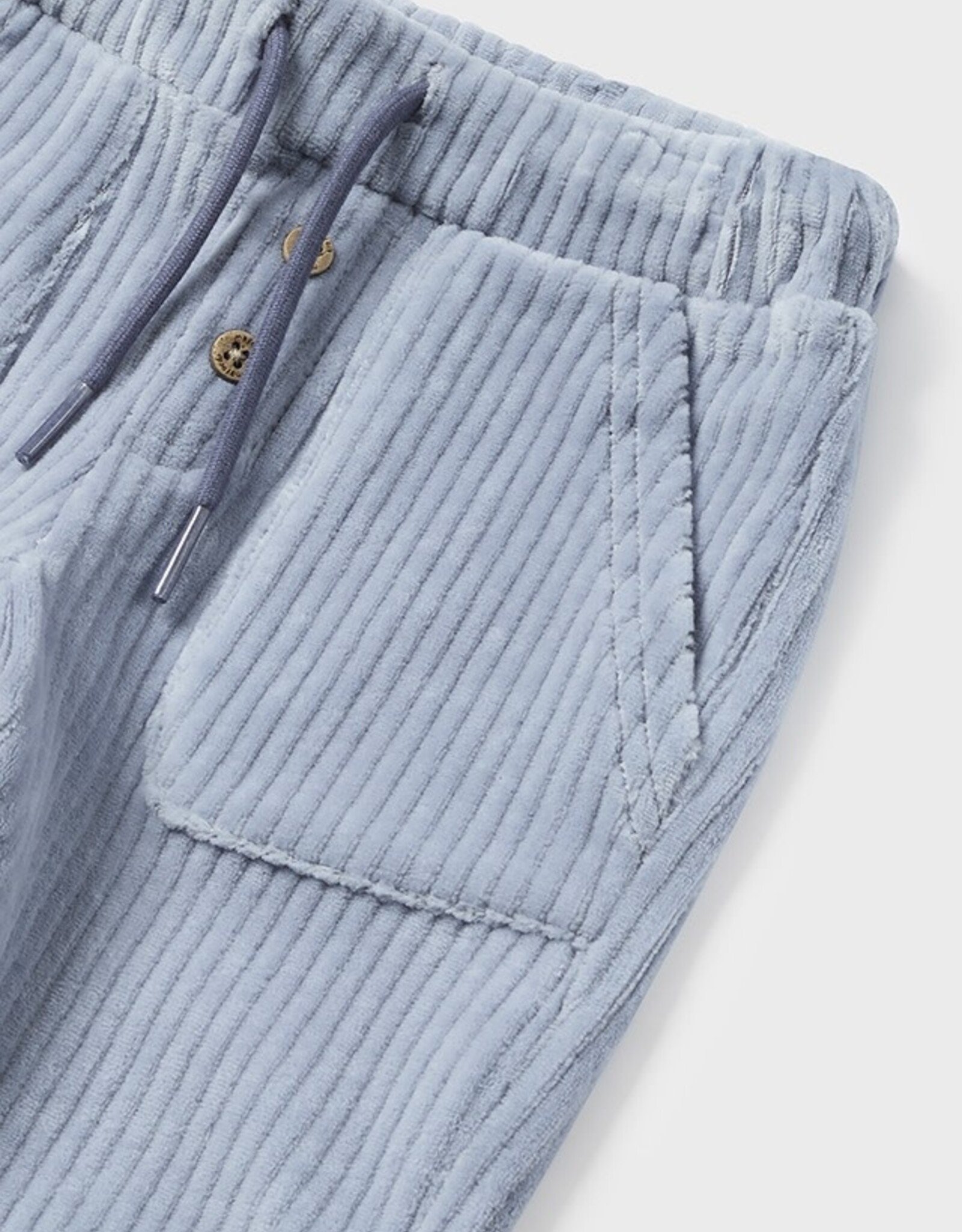 Mayoral Glacial Blue Knit Pants