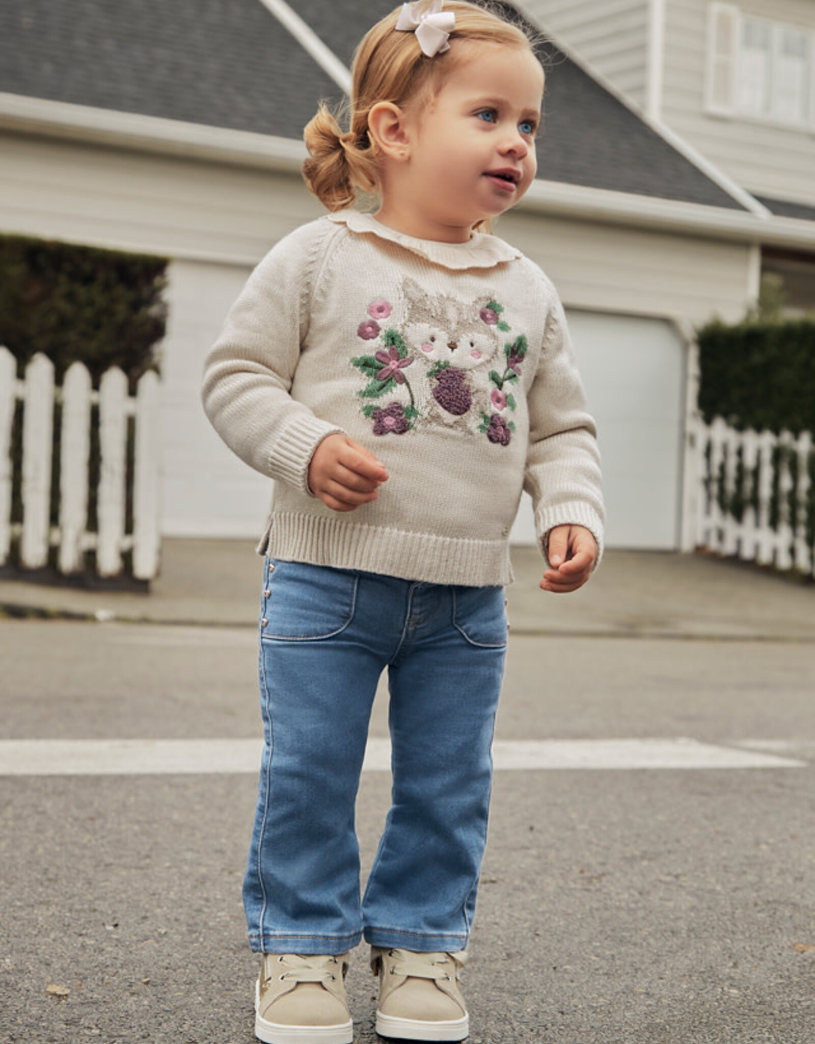 Mayoral Toddler Girls Medium Denim Trousers