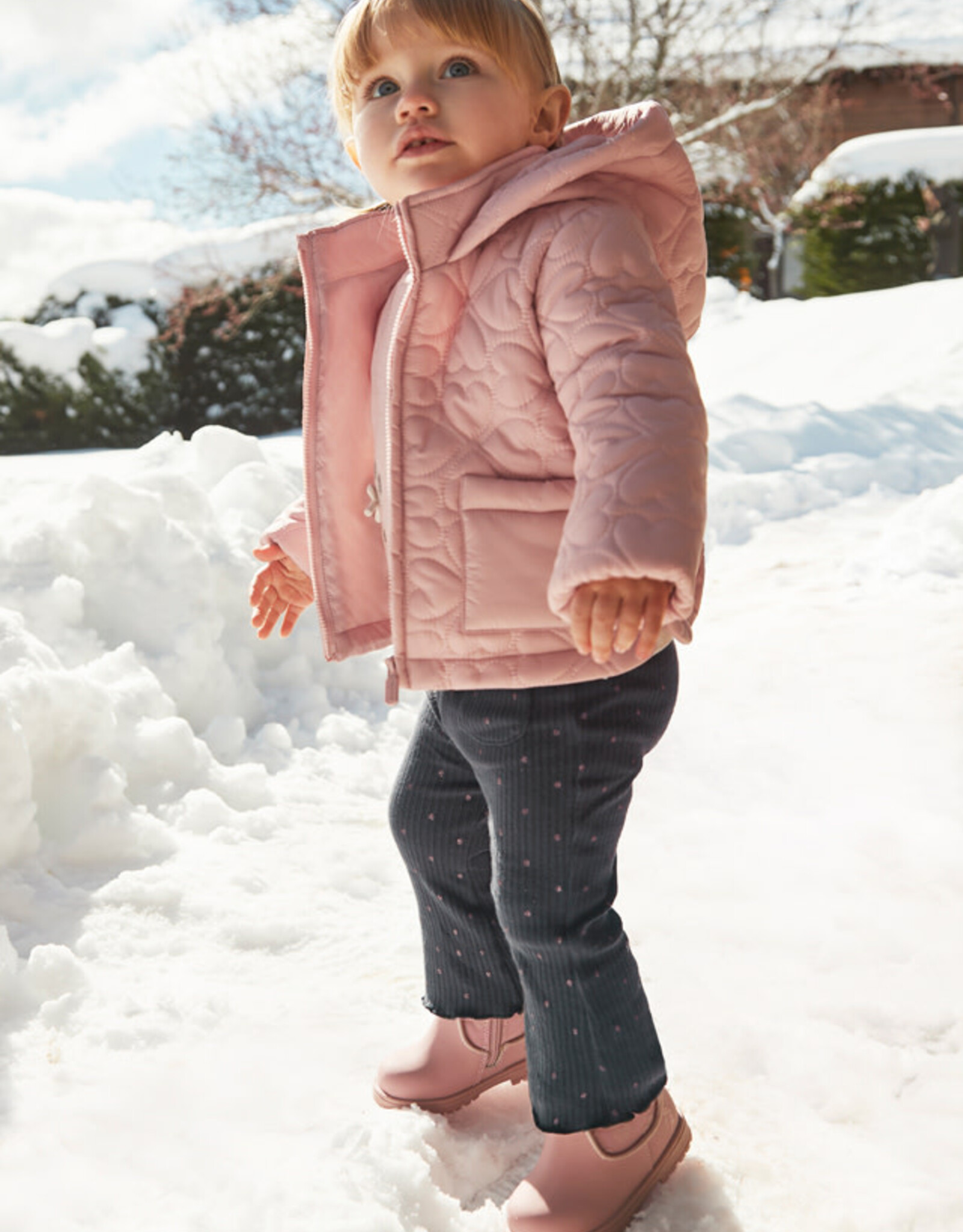 Mayoral Charcoal Polka Dot Flare Legging