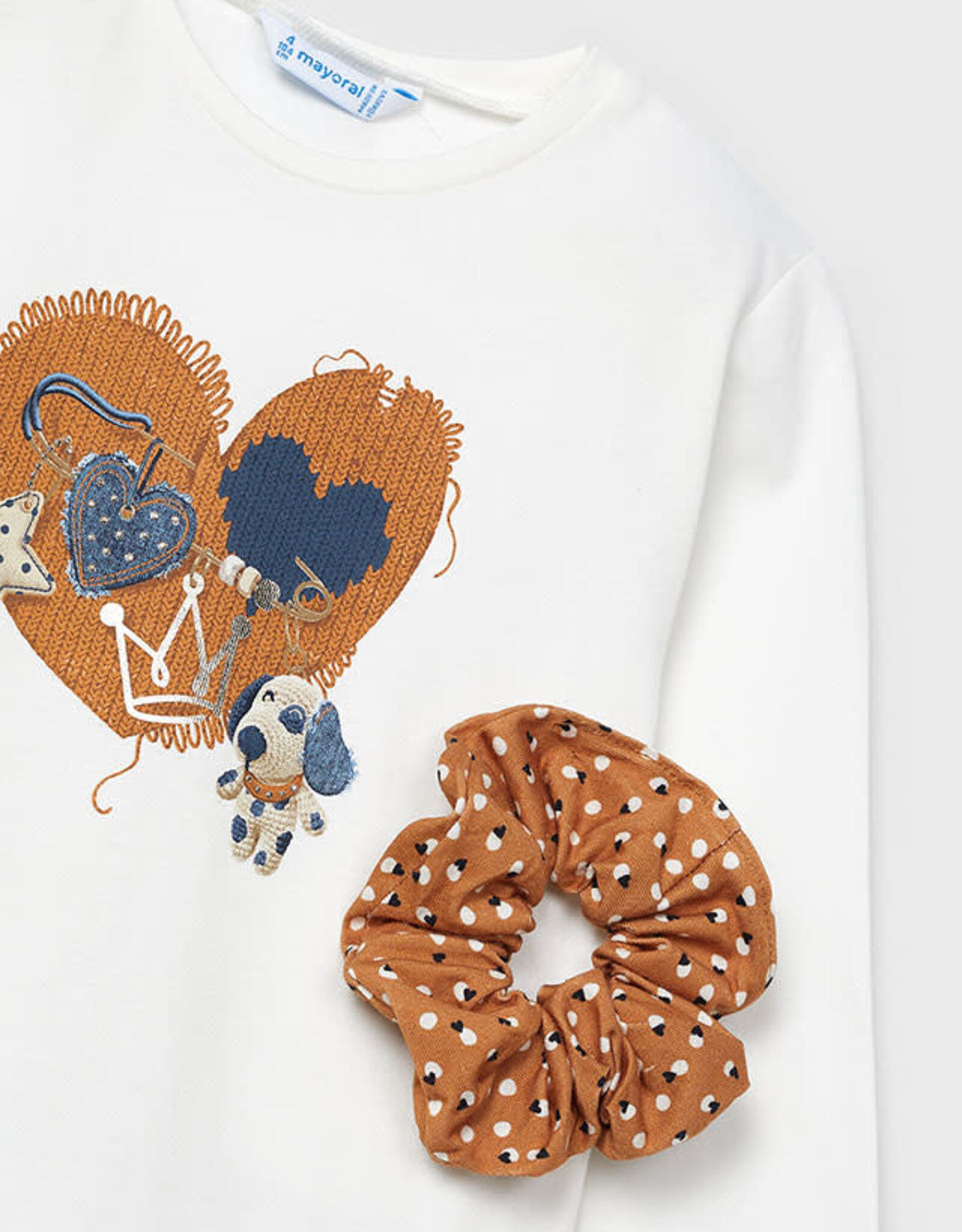 Mayoral Knitting Long Sleeve with Scrunchie