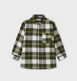 Mayoral Moss Checked Overshirt