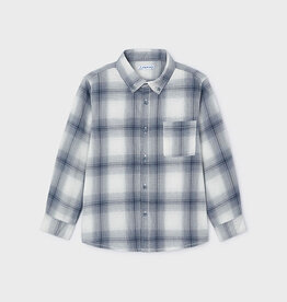 Mayoral Cloud Checked Shirt