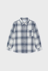 Mayoral Cloud Checked Shirt