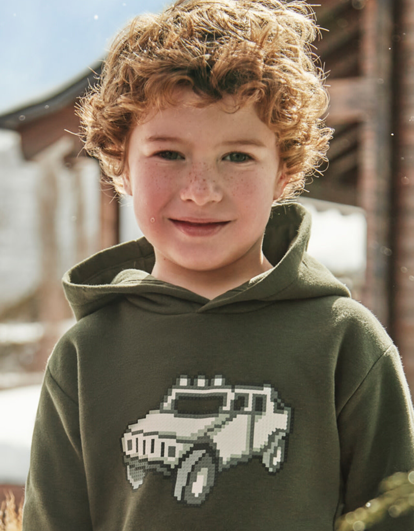 Mayoral Moss Car Hoodie