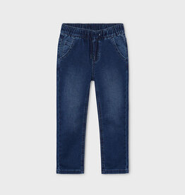 Mayoral Boys Dark Wash Soft Denim Joggers