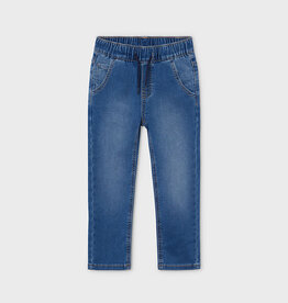 Mayoral Boys Medium Wash Soft Denim Joggers
