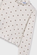 Mayoral Natural Pattern Long Sleeve Tween