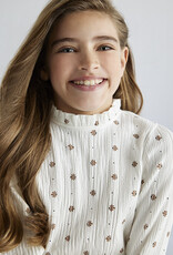 Mayoral Natural Pattern Long Sleeve Tween