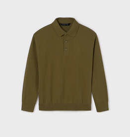 Mayoral Khaki Polo Neck Sweater