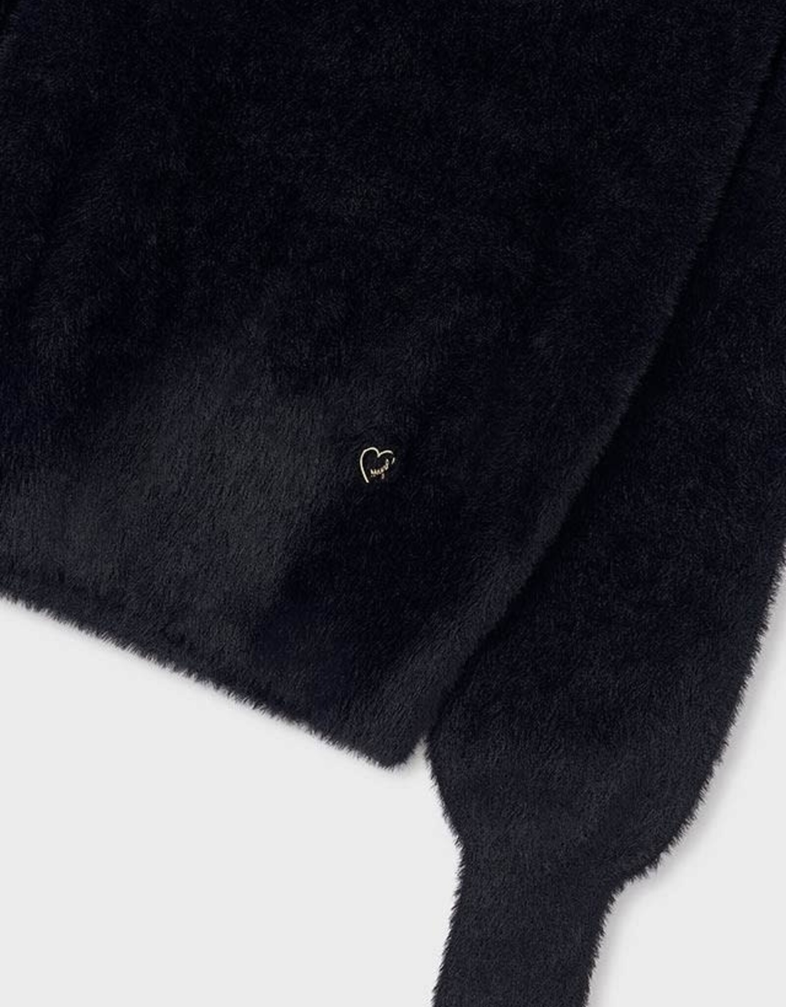 Mayoral Black Fluffy Jumper