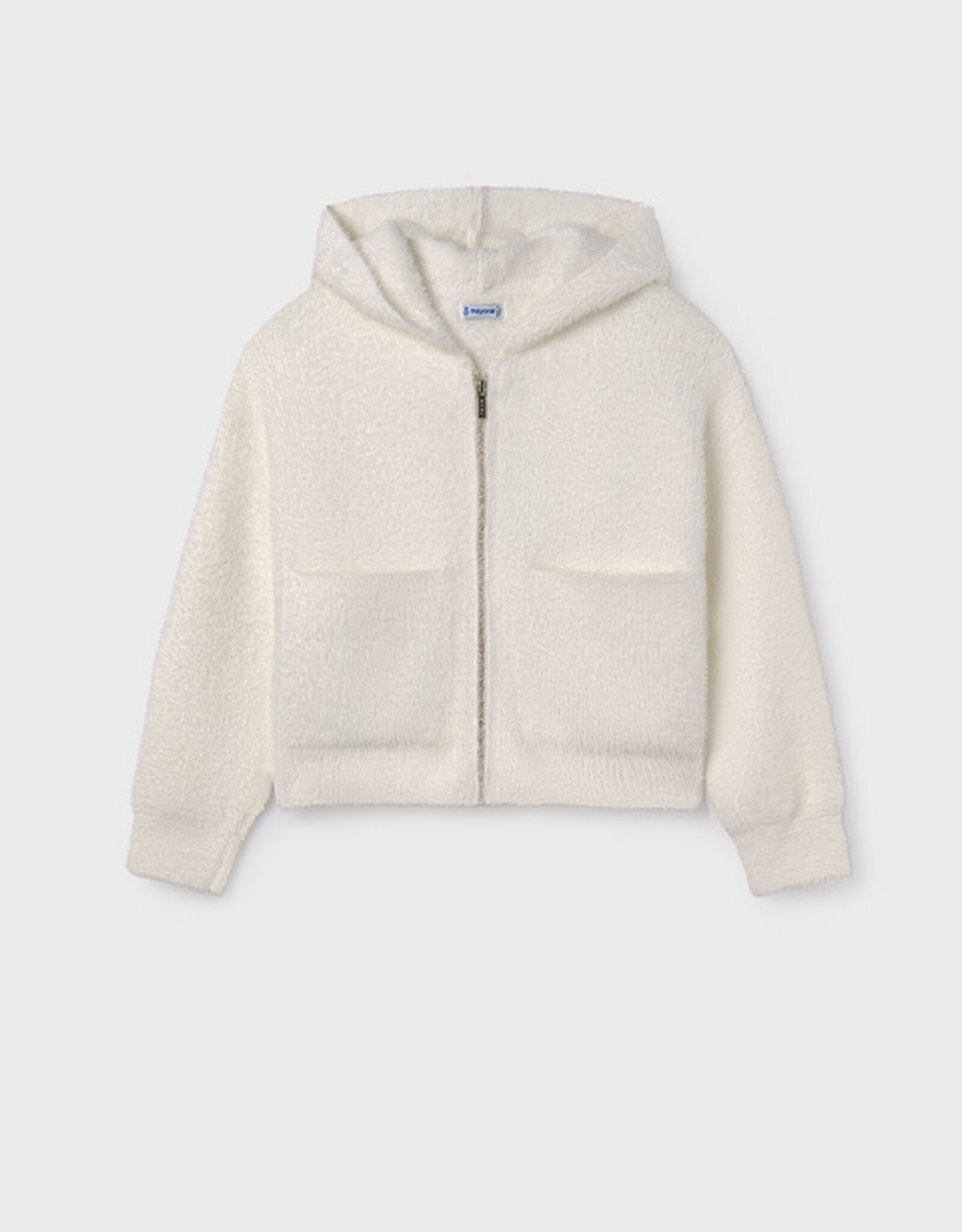 Mayoral Natural Tween Zip Up w/Hood