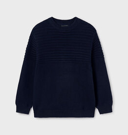 Mayoral Navy Tween Jaquard Jumper