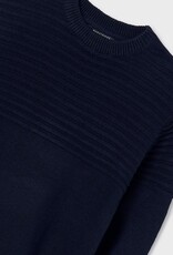 Mayoral Navy Tween Jaquard Jumper