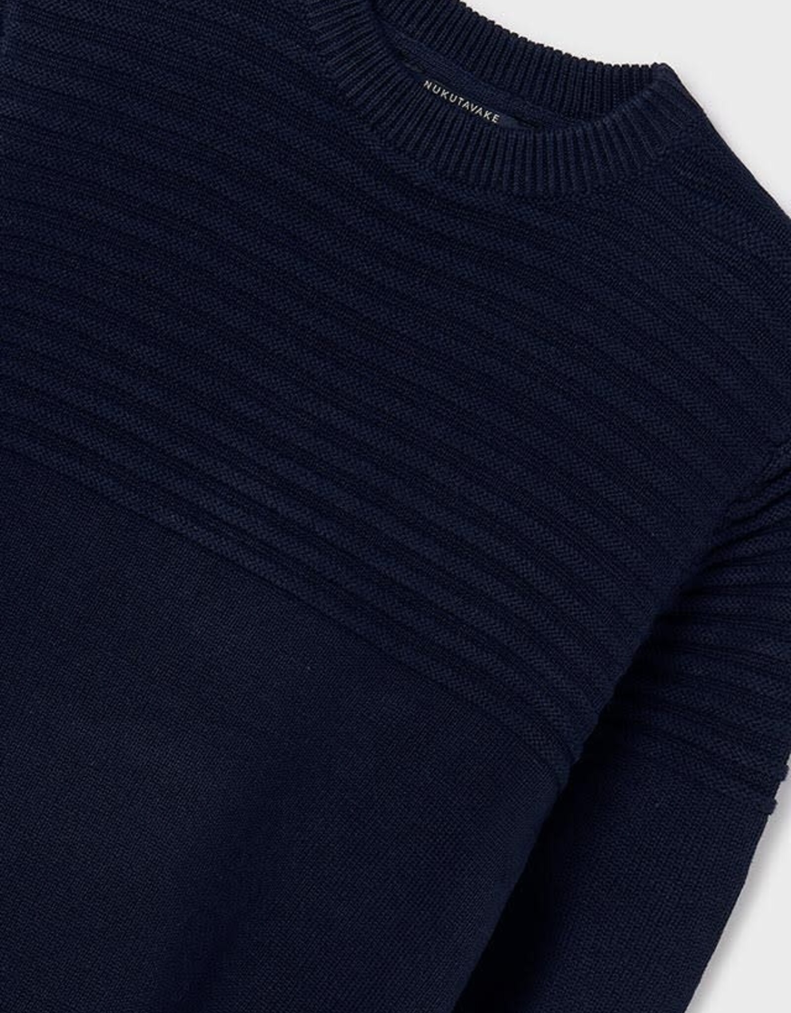 Mayoral Navy Tween Jaquard Jumper