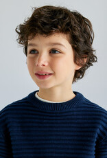 Mayoral Navy Tween Jaquard Jumper