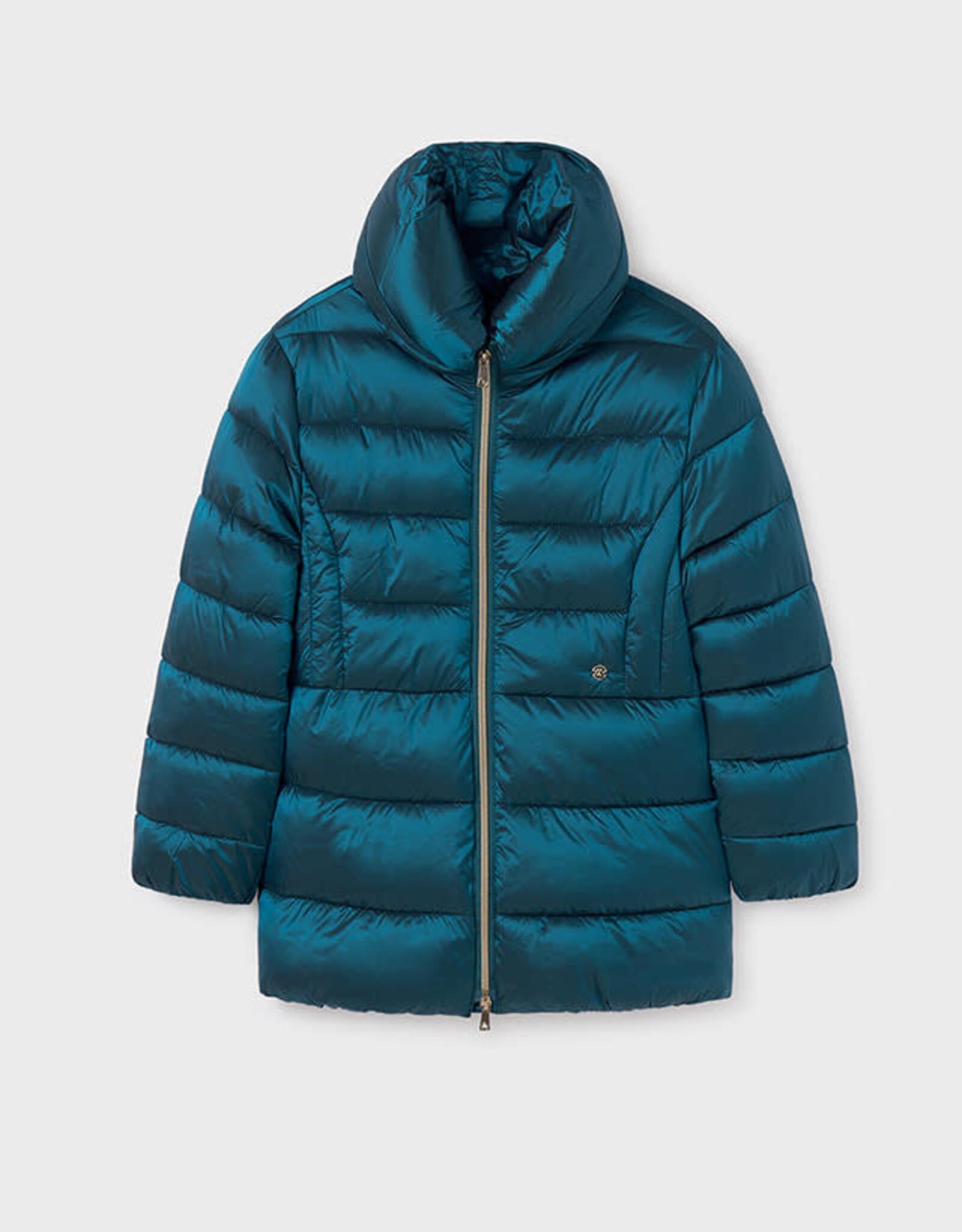 Mayoral Duck Green Coat for Tweens