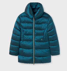 Mayoral Duck Green Coat for Tweens