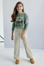 Mayoral Sepia Twill Trousers