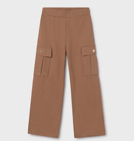 Mayoral Cinammon Fleece Cargo Pants
