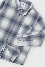Mayoral Cloud Checked Shirt