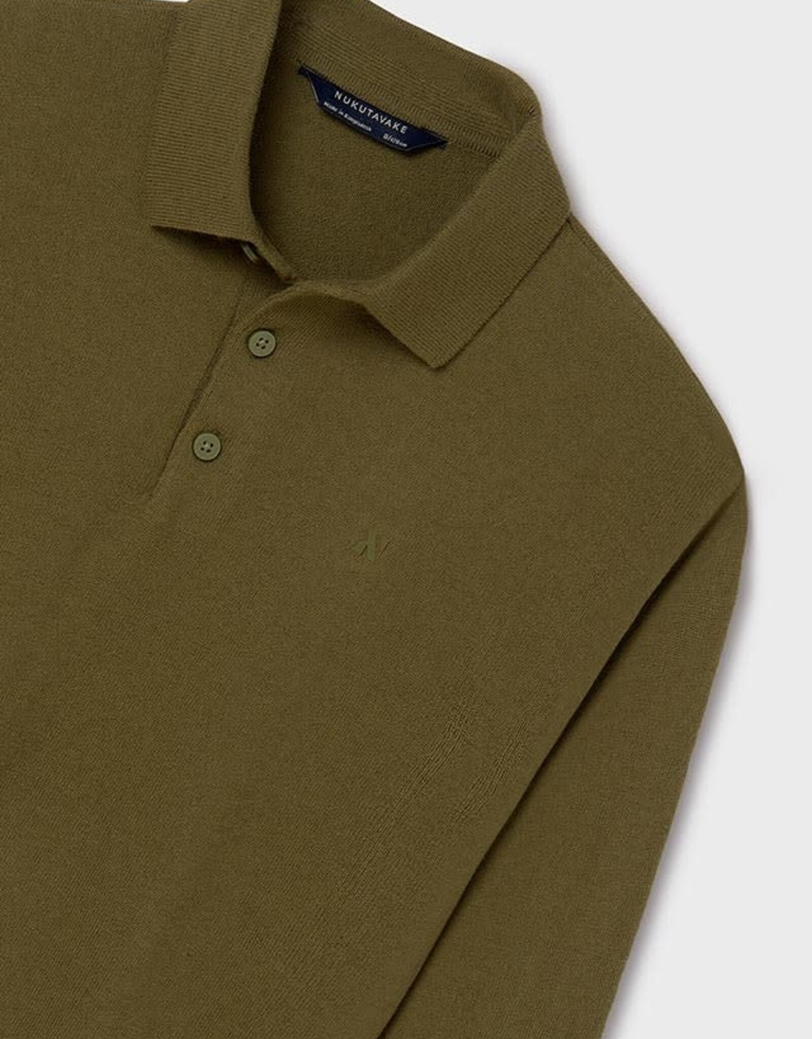 Mayoral Khaki Polo Neck Sweater
