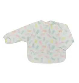 Loulou Lollipop Long Sleeve Waterproof Bib - Gummy Bears