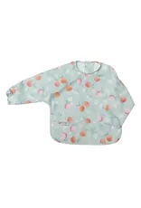 Loulou Lollipop Long Sleeve Waterproof Bib - Peaches