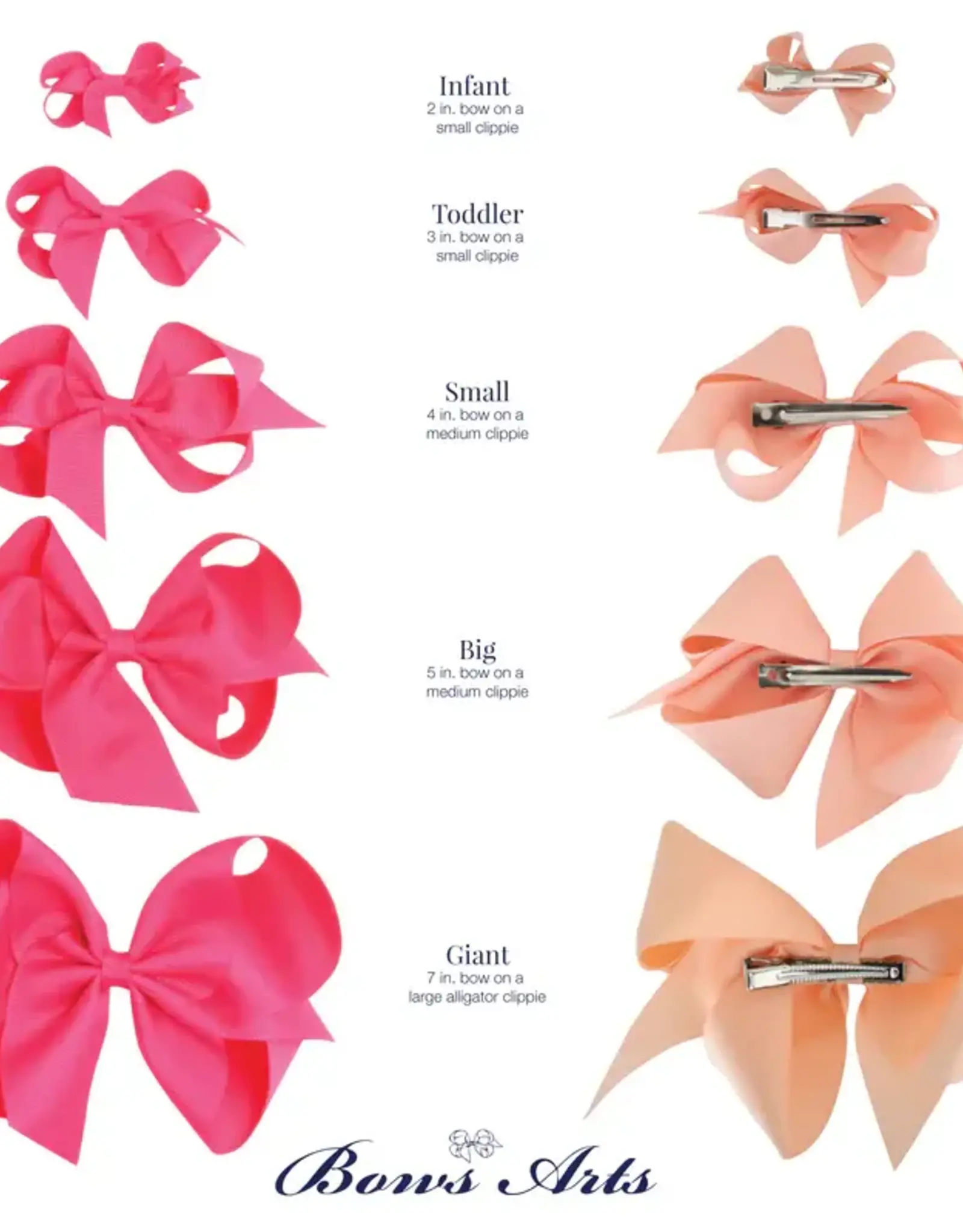 Bows Arts Toddler Classic Grosgrain Bow