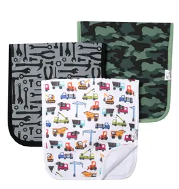 Copper Pearl Diesel Burp Cloth Set